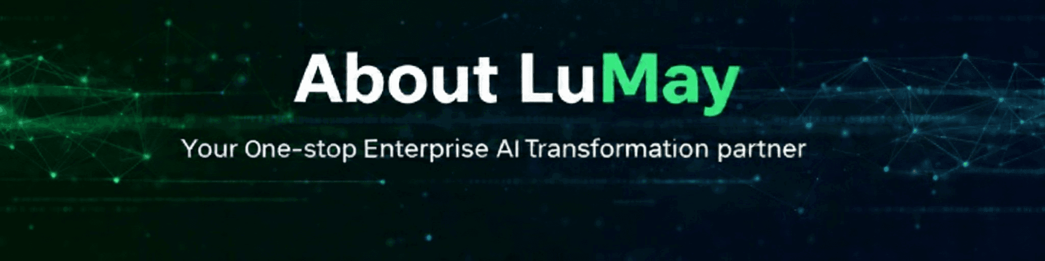 About LuMay - Your one-stop enterprise AI transformation partner
